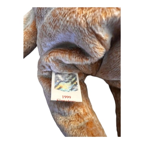 TY Beanie Baby 1999 SIGNATURE BEAR Original Vtg Retired Collectible Rare Errors - Picture 6 of 11